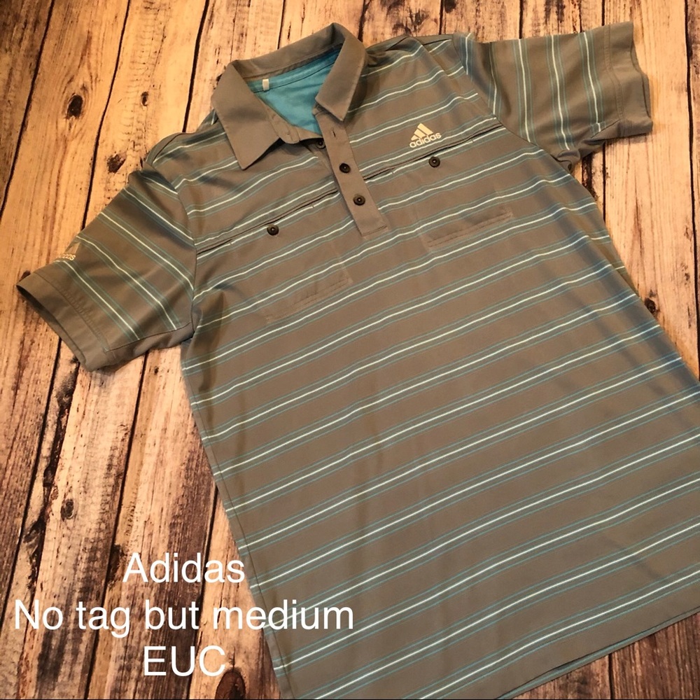 Mens Adidas polo golf shirt - medium